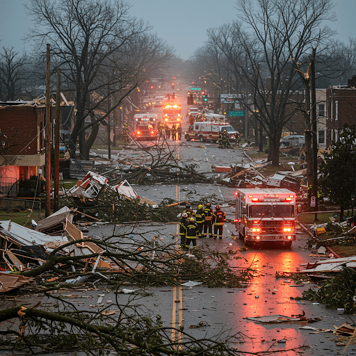 Tornado in St. Louis