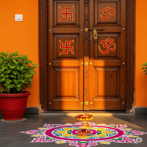 घर का दरवाज़ा